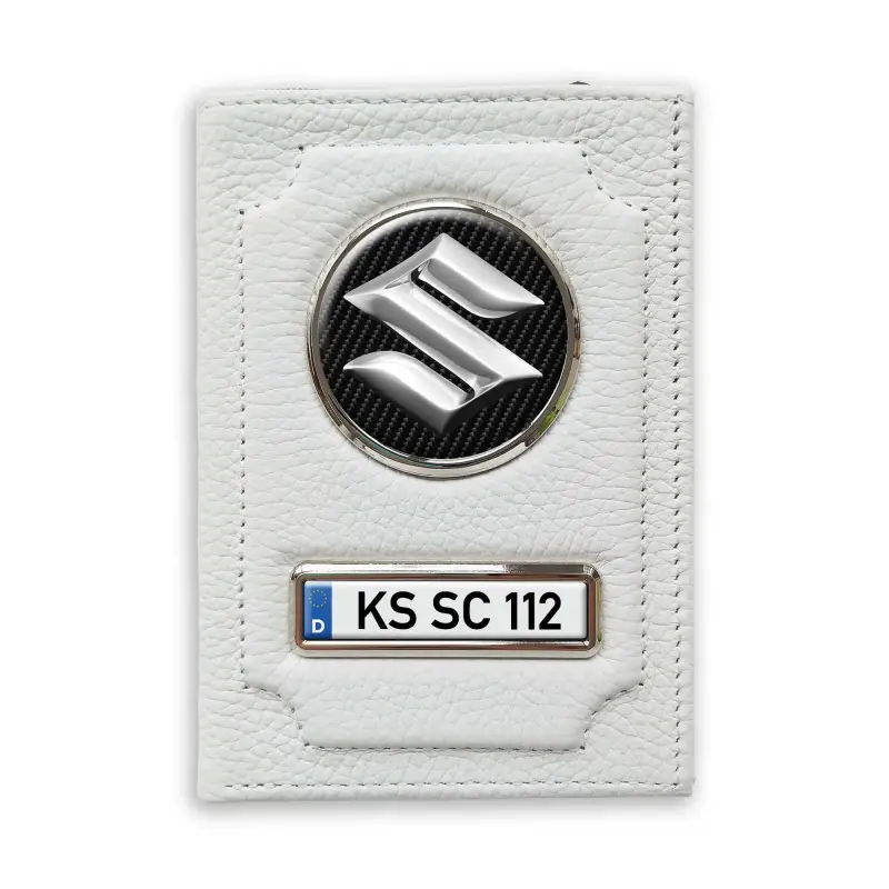 Geldbörse mit Geldfach - Suzuki SIlver