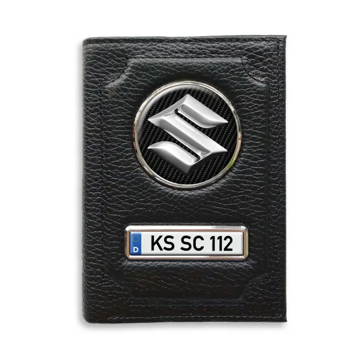Geldbörse mit Geldfach - Suzuki SIlver