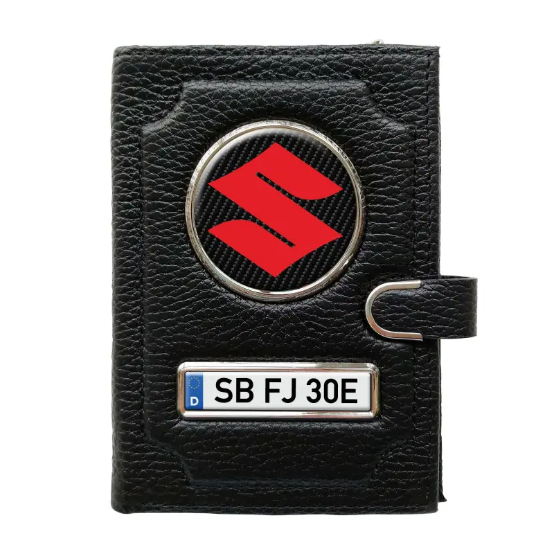 Geldbörse mit Geldfach mit Clip - Suzuki