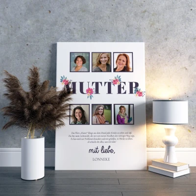 Leinwandbilder - Meine liebe Mutter