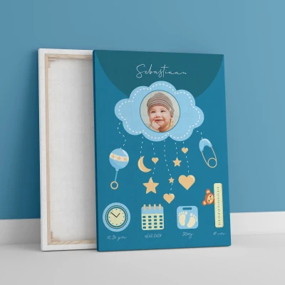  Leinwandbilder - Babyjunge