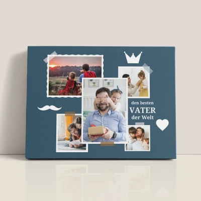 Leinwandbilder - Bester Vater