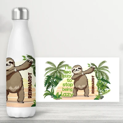 Personalisierte Flasche - Dschungel