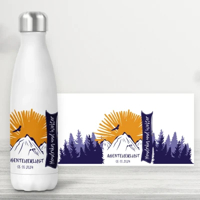 Personalisierte Flasche - Abenteurer