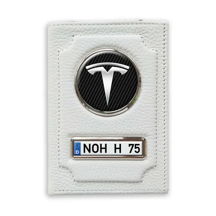 Geldbörse mit Geldfach - Tesla