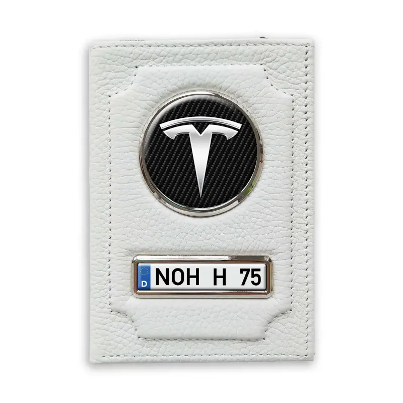 Geldbörse mit Geldfach - Tesla