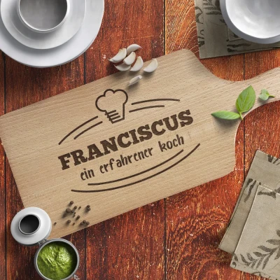 Schneidebrett - Kochkünstler