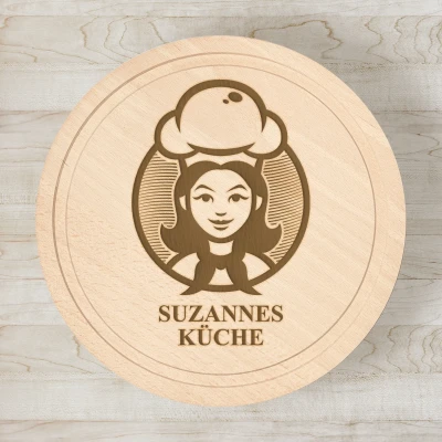 Personalisierter runder Schneidebrett - MasterChef
