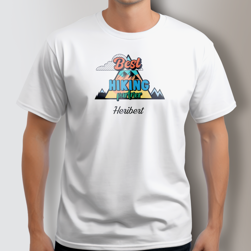 Personalisiertes Herren T-Shirt - Beste Wanderung