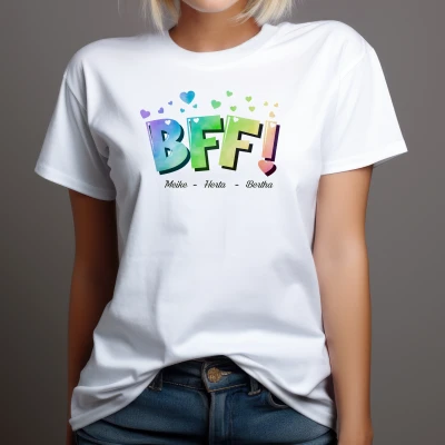 Personalisierte T-Shirt - BFF