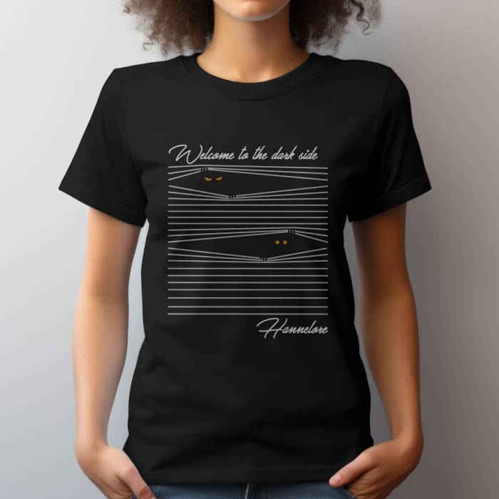 Personalisiertes Herren T-Shirt - Fledermausauge