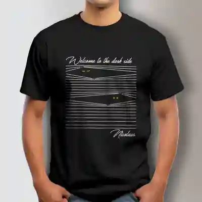 Personalisiertes Herren T-Shirt - Fledermausauge