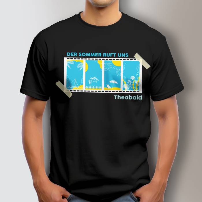 Personalisierte T-Shirt - Der Sommer ruft uns