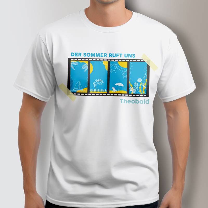Personalisierte T-Shirt - Der Sommer ruft uns