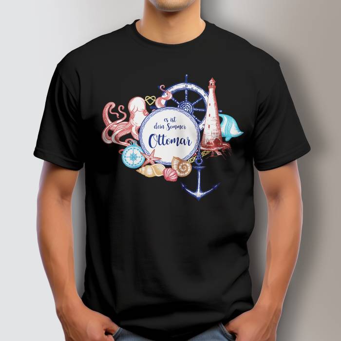 Personalisiertes Herren T-Shirt - Dein Sommer
