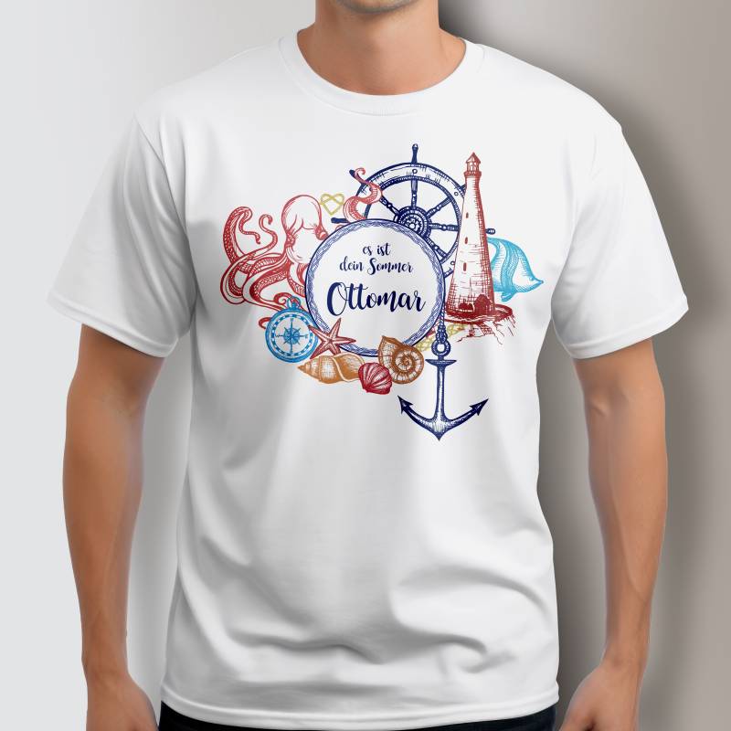 Personalisiertes Herren T-Shirt - Dein Sommer