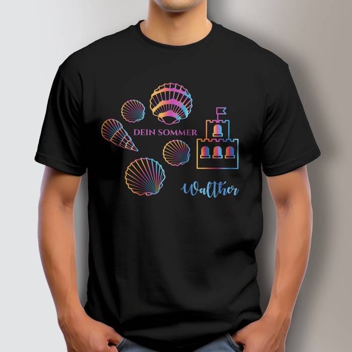 Personalisierte T-Shirt - Dein Sommer