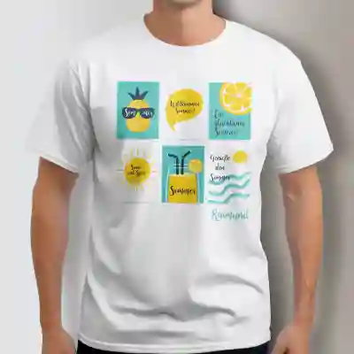 Personalisiertes Herren T-Shirt - Sun & Fun