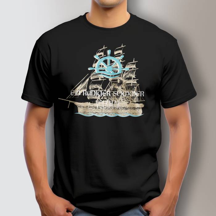 Personalisiertes Herren T-Shirt - Ein sanfter Sommer
