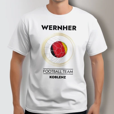 Personalisierte T-Shirt - Fußball