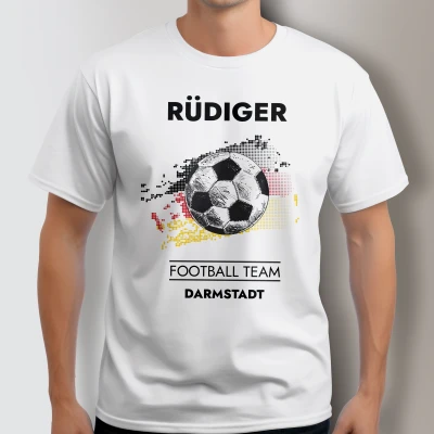 Personalisierte T-Shirt - Fußballmannschaft