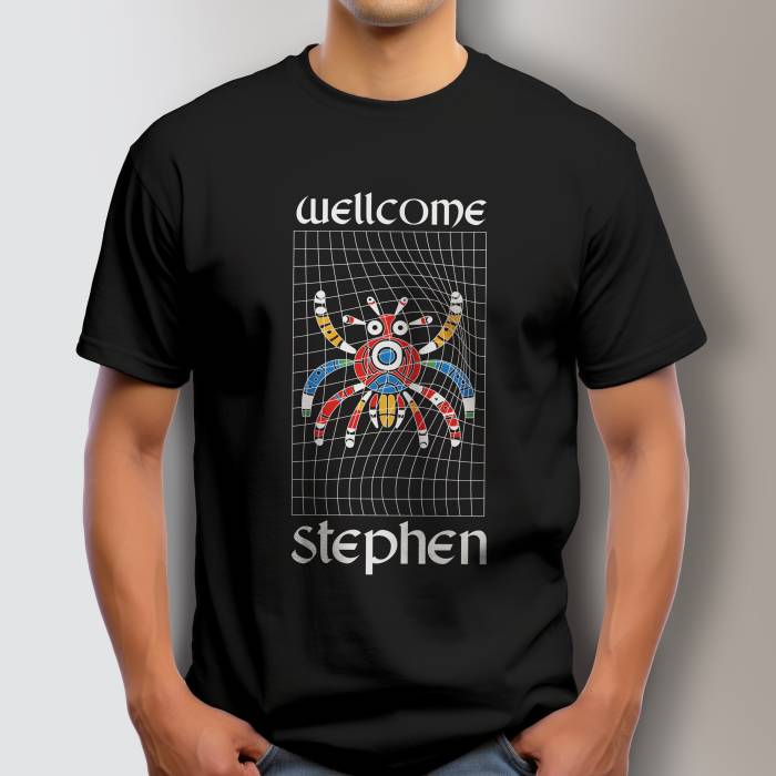 Personalisiertes T-Shirt - 3D-Spinne