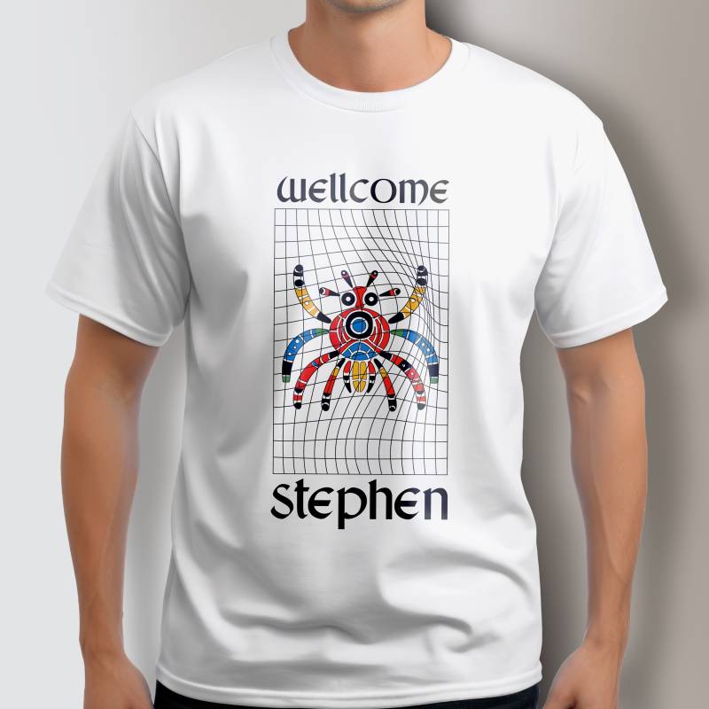 Personalisiertes T-Shirt - 3D-Spinne