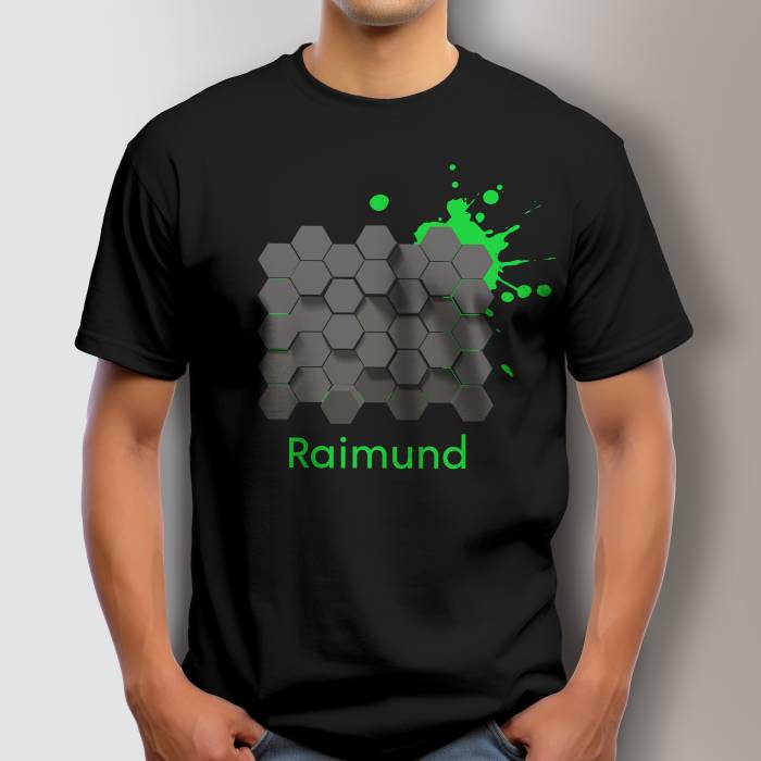 Personalisiertes T-Shirt - 3D-Splash