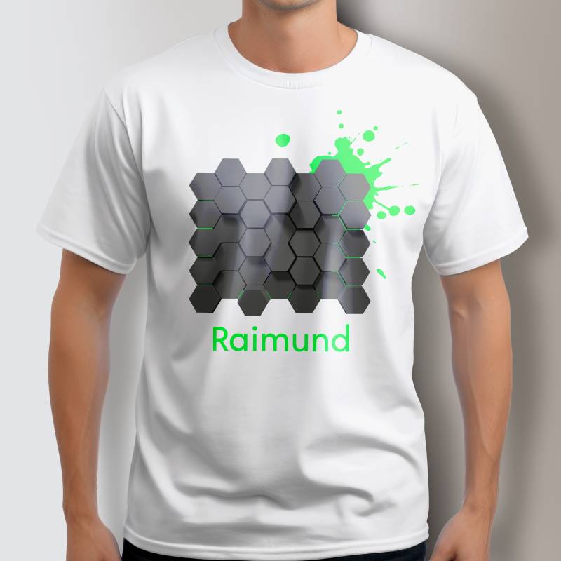 Personalisiertes T-Shirt - 3D-Splash