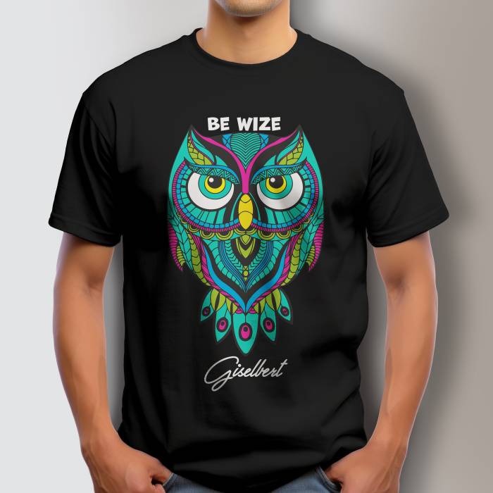 Personalisiertes T-Shirt - Eule