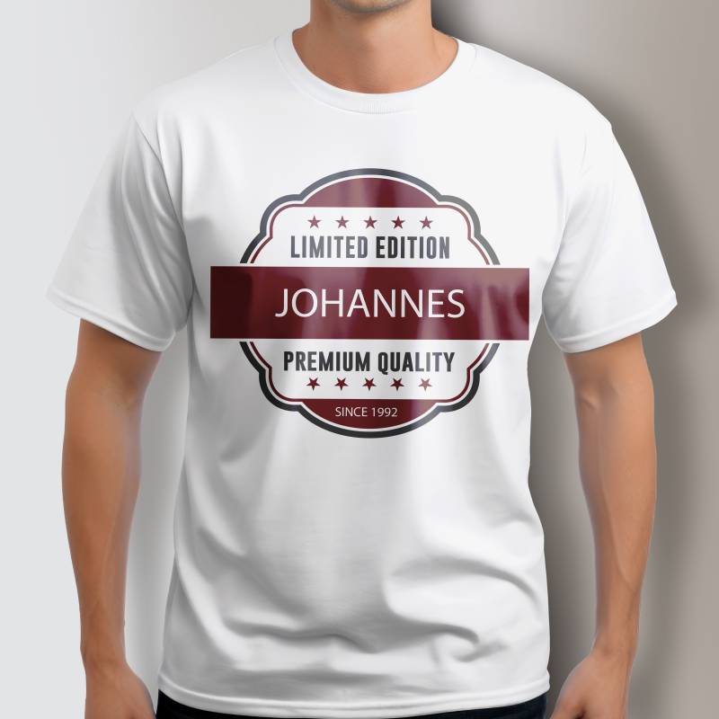 Personalisiertes T-Shirt - Limited Edition