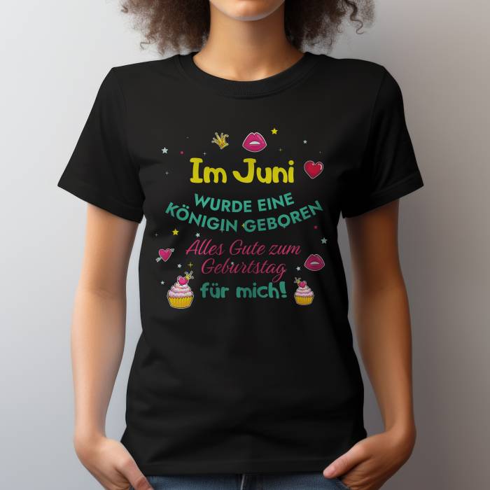 Personalisierte T-Shirt - Eine Königin