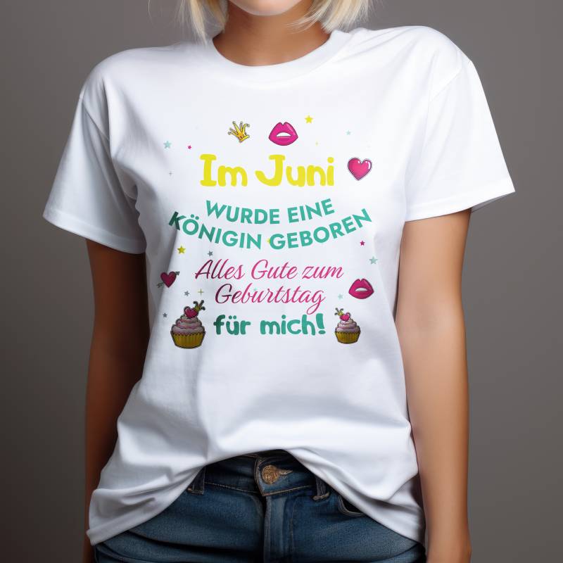 Personalisierte T-Shirt - Eine Königin