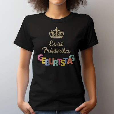 Personalisierte T-Shirt - Geburtstag