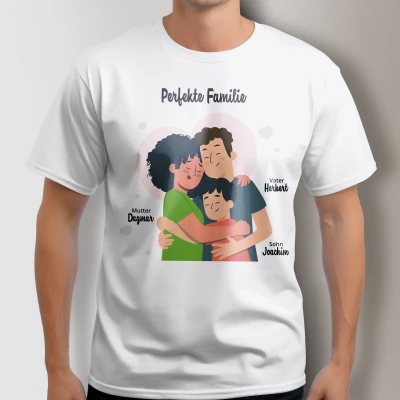 Personalisierte T-Shirt - Die perfekte Familie