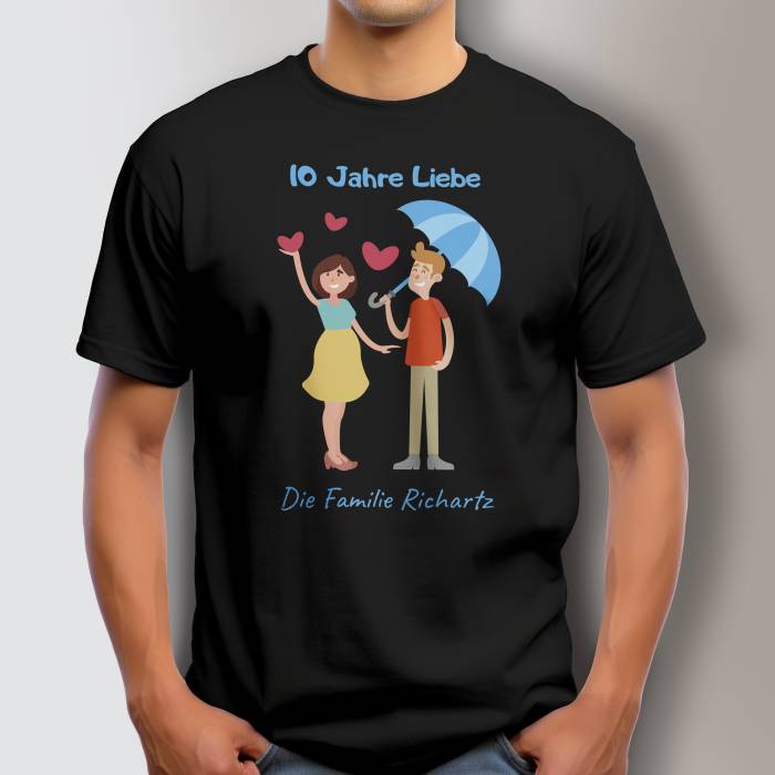 Personalisierte T-Shirt - Liebe