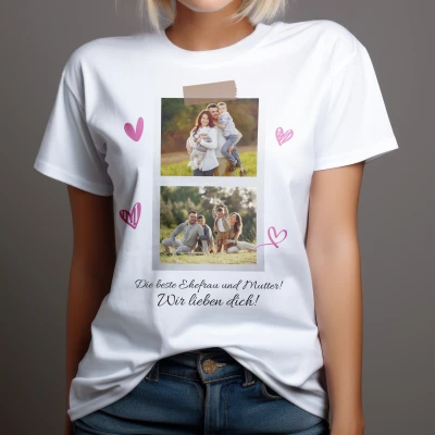 Personalisierte T-Shirt Familie