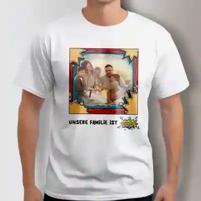 Personalisiertes Herren T-Shirt - Unsere Familie