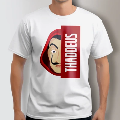 Personalisierte T-Shirt - Haus des Geldes