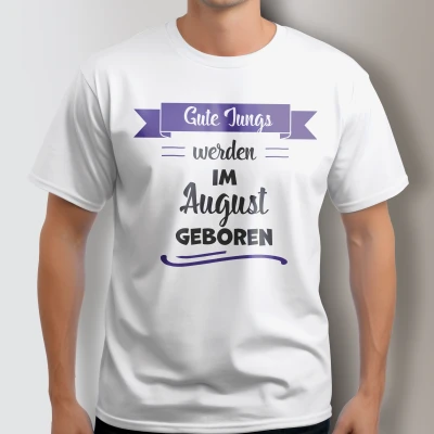 Personalisierte T-Shirt - Gute Jungs
