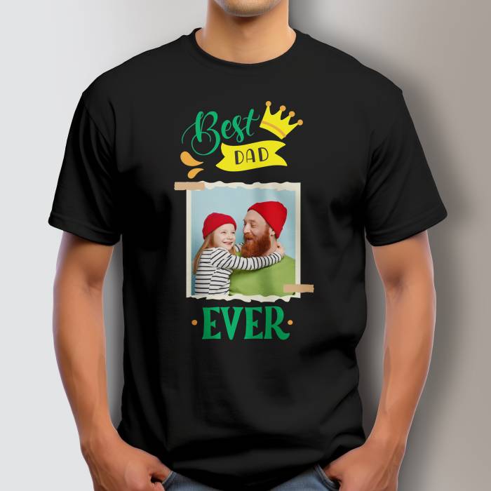 Personalisiertes Herren T-Shirt - Bester Papa aller Zeiten