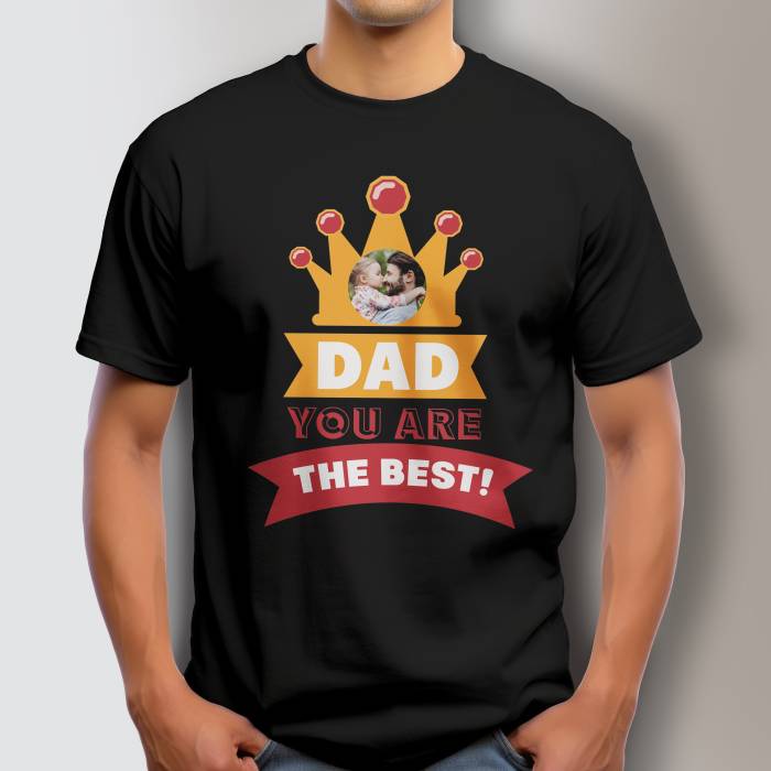 Personalisiertes Herren T-Shirt - Papa, du bist der Beste