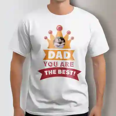 Personalisiertes Herren T-Shirt - Papa, du bist der Beste