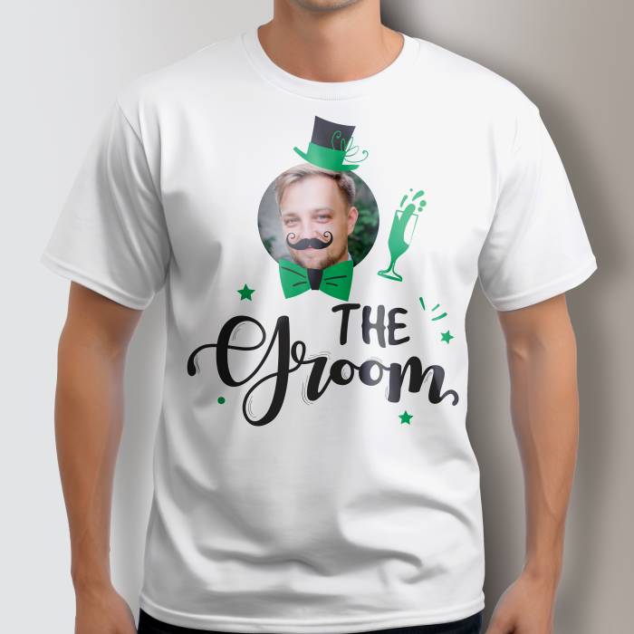 Personalisiertes T-Shirt für den Junggesellenabschied - Team Bräutigam