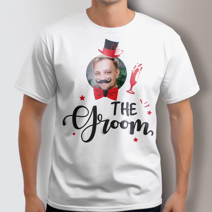 Personalisiertes T-Shirt für den Junggesellenabschied - Team Bräutigam