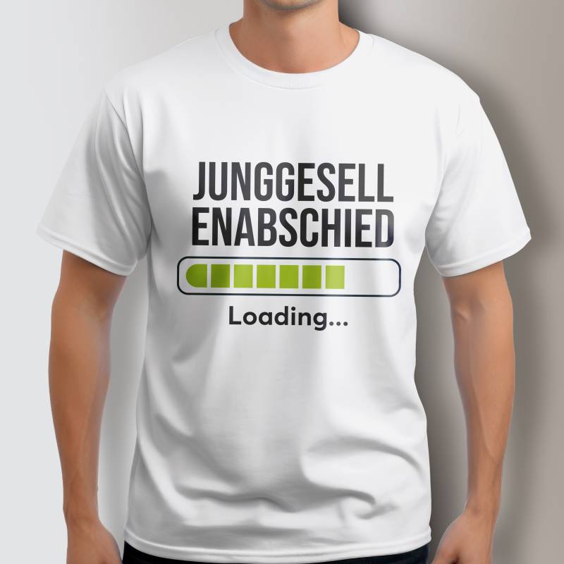 Personalisiertes T-Shirt für den Junggesellenabschied - Lädt...