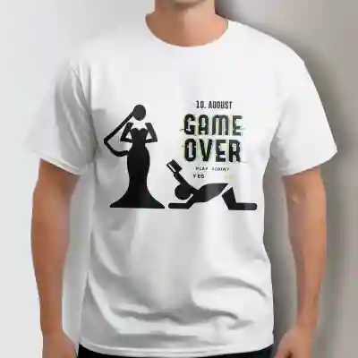 Personalisiertes T-Shirt für den Junggesellinnenabschied - Nochmal spielen?