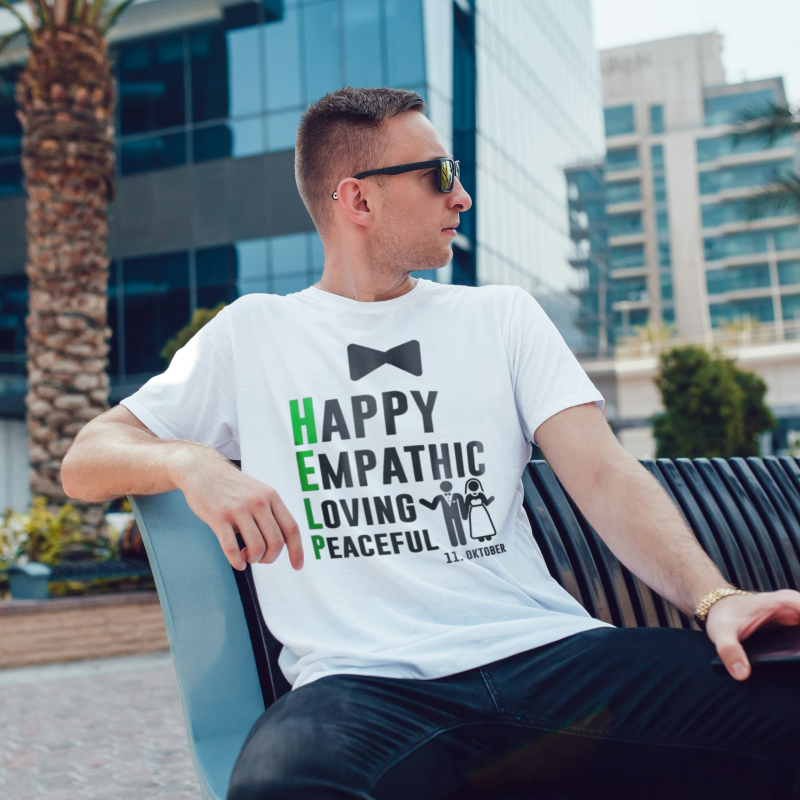 Personalisierte T-Shirt für den Junggesellinnenabschied - HILFE