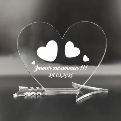 Personalisierte Trophäe - Immer zusammen!