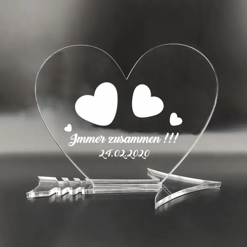 Personalisierte Trophäe - Immer zusammen!